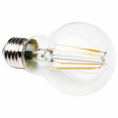 3 x Müller-Licht LED Filament Retro Leuchtmittel Birnenform 4W = 40W E27 klar 470lm warmweiß 2700K