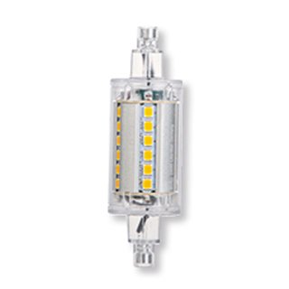 Lightway LED Leuchtmittel Stab 4,5W 380lm R7s 78mm 230V warmweiß 2700K 270°