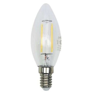 LightMe LED Filament Leuchtmittel Kerzenform 2W = 25W E14 klar 250lm warmweiß 2700K 320°