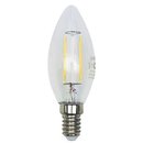 LightMe LED Filament Leuchtmittel Kerzenform 4W = 40W E14...