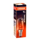 5 x Osram Glühbirne Kühlschrank 15W E14 klar Röhre Special T16/54 CL 15 Glühlampe