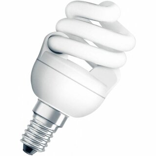 Osram Energiesparlampe Dulux Superstar Micro Twist Spiralform 11W = 60W E14 650lm Neutralweiß 4000K