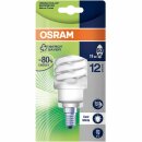 Osram Energiesparlampe Dulux Superstar Micro Twist Spiralform 11W = 60W E14 650lm Neutralweiß 4000K