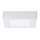 Paulmann LED Panel Leuchte Lunar eckig 170x170mm Weiß matt IP20 11W 1230lm warmweiß 3000K
