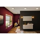 Paulmann LED Panel Leuchte Lunar eckig 170x170mm Weiß matt IP20 11W 1230lm warmweiß 3000K