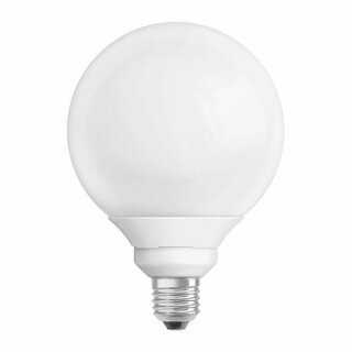 Osram Energiesparlampe Duluxstar Globe G120 15W = 75W E27 opal 850lm warmweiß 2700K dimmbar