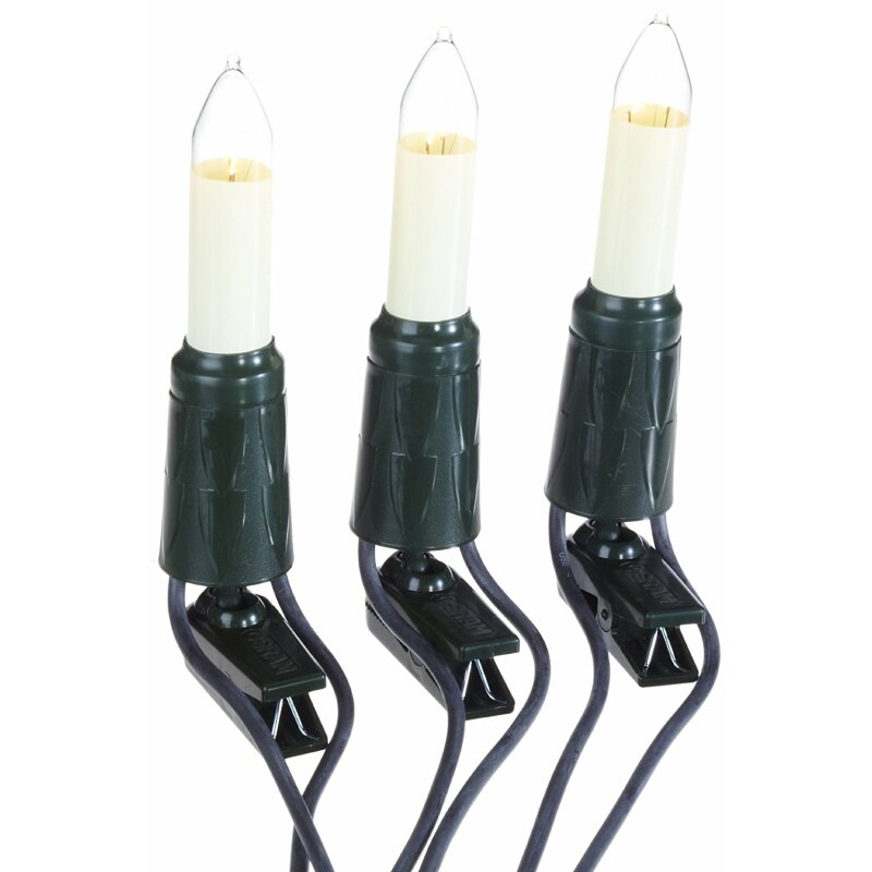Osram Christbaumkette 15ER AUSSEN CAK 15 Weihnachtskerzen Lichterkett