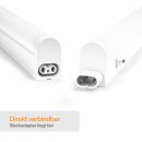 Müller-Licht LED Unterbauleuchte Lightbar Connect Linex 85cm Weiß IP20 14W 1100lm warmweiß 3000K mit Schalter