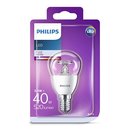 Philips LED Leuchtmittel Tropfenform P45 5,5W = 40W E14 klar 520lm Neutralweiß 4000K