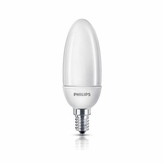 Philips Energiesparlampe Softone Kerzenform 12W = 52W E14 matt 610lm warmweiß 2700K