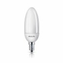 Philips Energiesparlampe Softone Kerzenform 12W = 52W E14 matt 610lm warmweiß 2700K