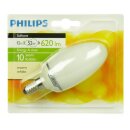 Philips Energiesparlampe Softone Kerzenform 12W = 52W E14...