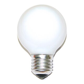 Globe Glühbirne 25W E27 OPAL G60 60mm Globelampe 25 Watt Glühlampe Glühbirnen Glühlampen