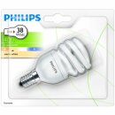 Philips ESL Energiesparlampe Twister Spirale 8W = 38W E14 400lm warmweiß 2700K