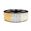50m Dual LED Lichtschlauch / LED Strip 5050 SMD warmweiss...