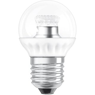 Osram LED Star Classic P25 Tropfen 3,5W = 25W E27 klar 250lm warmweiß 2700K