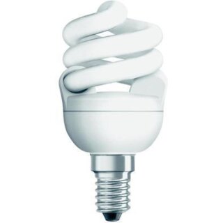 Osram Energiesparlampe Dulux Superstar Micro Twist 12W = 60W E14 740lm warmweiß 2500K