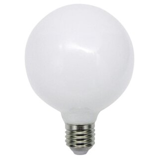 LightMe LED Filament Leuchtmittel G95 Globe 7W = 60W E27 matt 810lm warmweiß 2700K