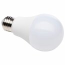 4 x Müller-Licht LED Leuchtmittel Birnenform A58 9W = 60W E27 matt 806lm warmweiß 2700K