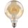 Müller-Licht LED Spiral Filament Leuchtmittel Retro Globe G125 4W = 25W E27 Gold 245lm exrtra warmweiß 2000K