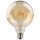 Müller-Licht LED Spiral Filament Leuchtmittel Retro Globe G125 4W = 25W E27 Gold 245lm exrtra warmweiß 2000K