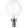 LightMe LED Filament Tropfen 4W = 40W E14 matt 470lm warmweiß 2700K DIMMBAR