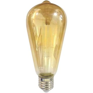 LightMe LED Filament Leuchtmittel Edison Vintage 4W = 30W E27 Gold 320lm 2500K extra warmweiß