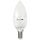 LightMe LED Leuchtmittel Kerzenform 5,5W = 40W E14 matt 470lm warmweiß 2700K 270°