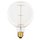 Rustika Globe Glühbirne 40W G120 E27 Vielfachwendel Glühlampe klar 125mm Mega Edison