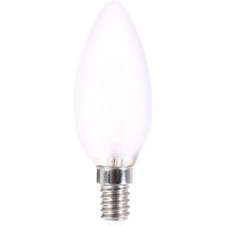 LightMe LED Filament Leuchtmittel Kerze 2W = 25W E14 matt 250lm warmweiß 2700K 320°
