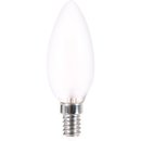 LightMe LED Filament Leuchtmittel Kerze 4W = 40W E14 matt...
