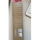 Unterbauleuchte 54cm silber 13W T5 Leuchtstoffröhre 950lm Neutralweiß 4000K mit Zuleitung & Schalter