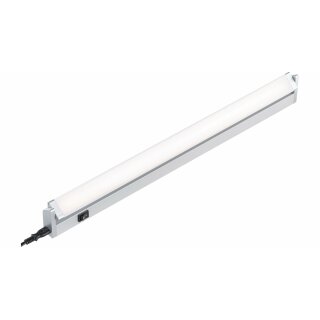 LED Unterbauleuchte 50cm silber 10,5W 500lm neutralweiß 4000K Schalter schwenkbar