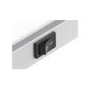 LED Unterbauleuchte 50cm silber 10,5W 500lm neutralweiß 4000K Schalter schwenkbar