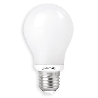 LightMe LED Leuchtmittel Birnenform A60 8,5W = 60W E27 opal 810lm warmweiß 2700K 360°