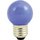 LightMe LED Leuchtmittel Tropfenform Blau 1W E27 
