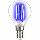 LightMe LED Filament Leuchtmittel Tropfen 4W E14 klar...