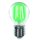 LightMe LED Filament Leuchtmittel Kugel Tropfenform Grün 4W E27 klar