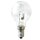 LightMe Halogen Leuchtmittel Tropfen P45 42W ~ 60W E14 klar 630lm warmweiß 2800K dimmbar