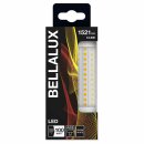 Bellalux LED Leuchtmittel Stabform 118mm 12,5W = 100W R7s klar 1521lm warmweiß 2700K