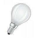 Bellalux LED Filament Leuchtmittel Tropfen 2,5W = 25W E14 matt 250lm warmweiß 2700K