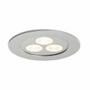 Paulmann LED Möbel Einbauleuchte Micro Line Nickel matt 3,6W 240lm warmweiß 2700K