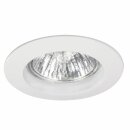 3 x Paulmann Einbaustrahler Set IP44 Weiß 3 x 35W GU4 12V Halogen