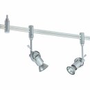 Paulmann Schienensystem Rail System Phantom Set Philomene Chrom matt 4 x 50W GU10 Halogen