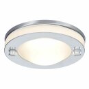 3 x Paulmann Premium Einbauringe Chrom-Satin IP65 Feuchtraum max. 35W ohne Leuchtmittel