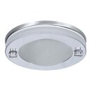 3 x Paulmann Premium Einbauringe Chrom-Satin IP65 Feuchtraum max. 35W ohne Leuchtmittel