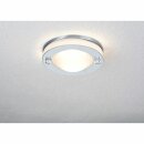3 x Paulmann Premium Einbauringe Chrom-Satin IP65 Feuchtraum max. 35W ohne Leuchtmittel