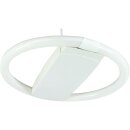 Ritos Ringleuchte Hängeleuchte Weiß rund 40cm IP20 40W T9 2800lm Neutralweiß 4000K