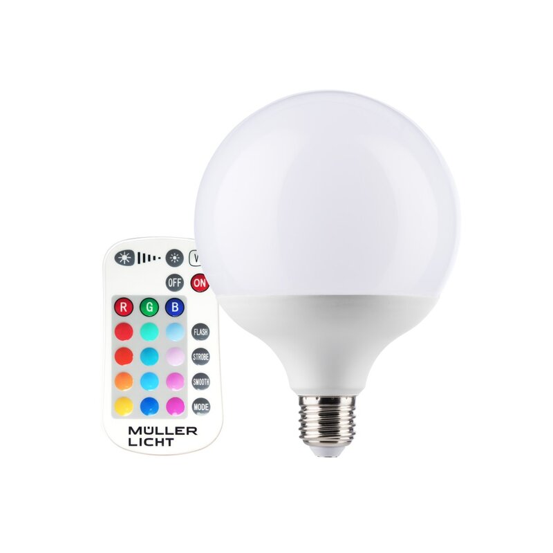 E14 10W RGB LED Glühbirne Bunte Farbwechsel Leuchtmittel Birne mit Fernbedienung 