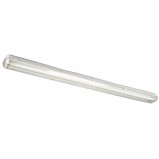 Massive Feuchtraum Wannenleuchte 150cm  2 x 58W G13/T8 Röhre 830 warmweiß 3000K IP54